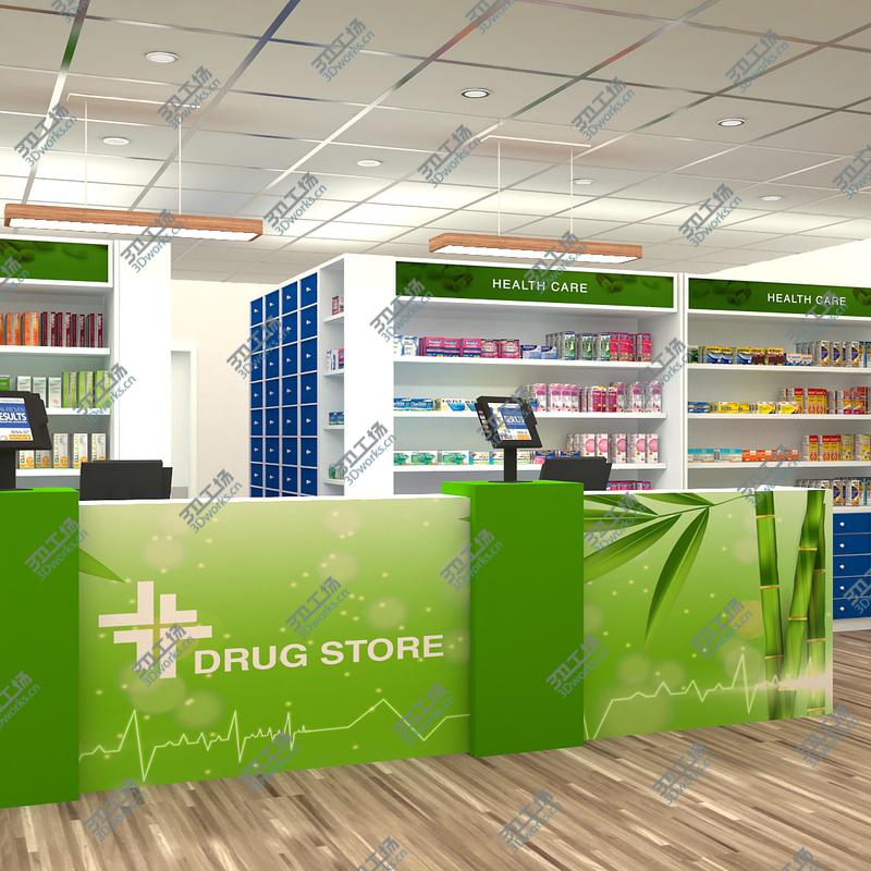images/goods_img/20210319/3D Modern Drug Store/1.jpg